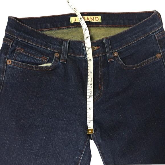 J Brand Jeans Low Rise Pencil‎ Leg Boss Dark Wash Denim Pants Skinny Women's 26 - Picture 7 of 16